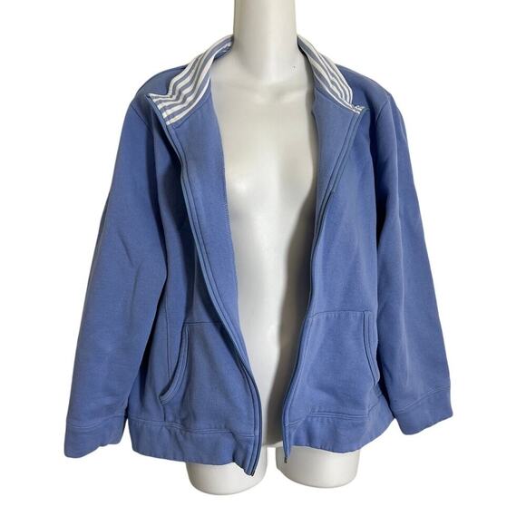 Orvis Jackets & Blazers - Orvis Jacket Women's Large blue lightweight full zip jacket